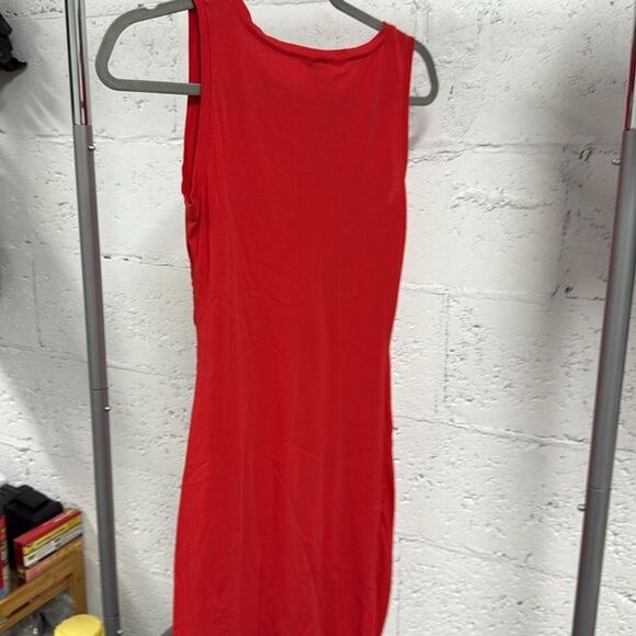 Bobi Red Sheath Mini Dress for a Night Out - Scrunch Side - NWOT - Size XS - Picture 4 of 4